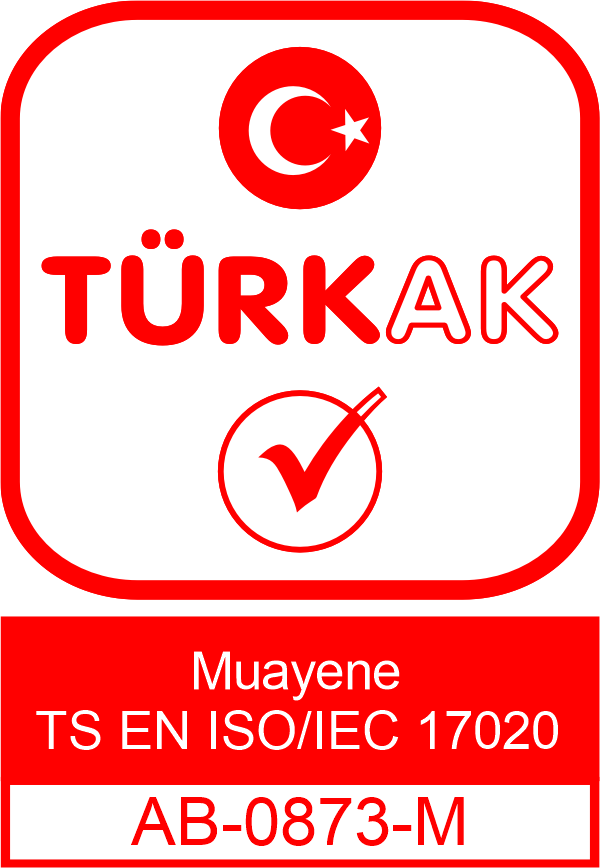 TÜRKAK AB-0873-M akreditasyon markası, TS EN ISO/IEC 17020